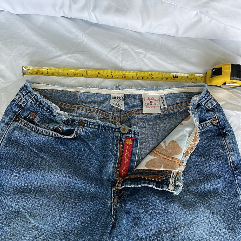 SEXY Lucky Brand Dungarees Size 6/28. Classic!
